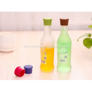 Colorful Unique Silicone Glass Wine Bottle Stopper